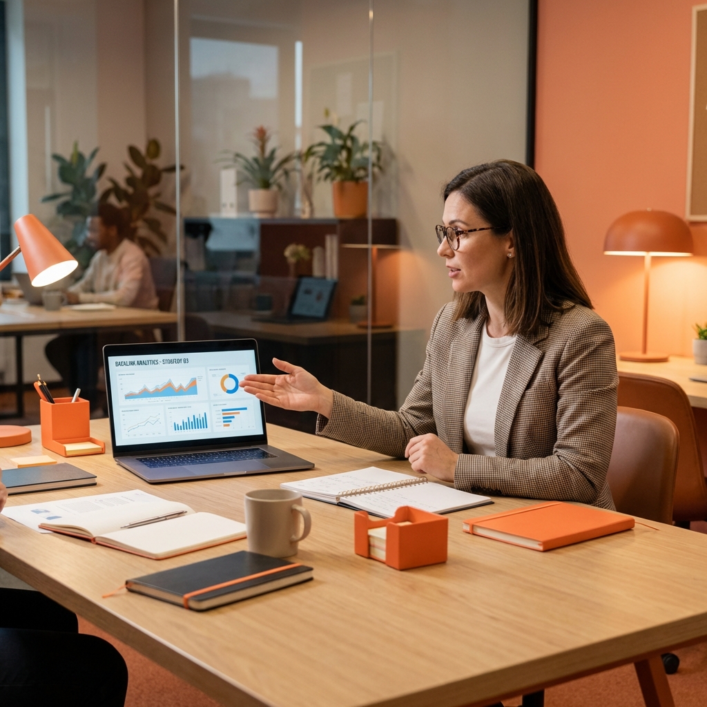 SEO Professional Working